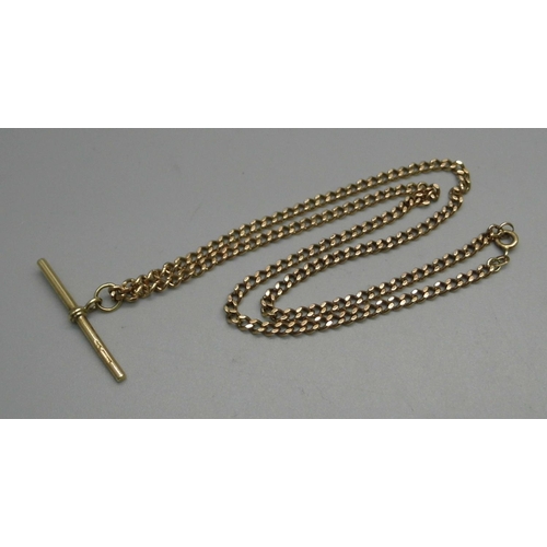 991 - A 9ct gold neck chain, 16.2g