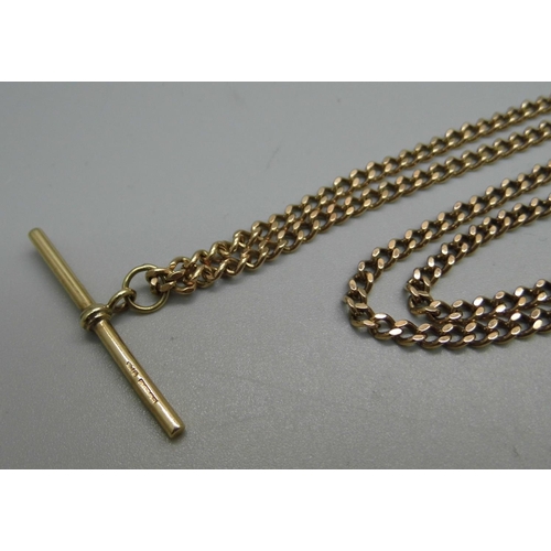 991 - A 9ct gold neck chain, 16.2g