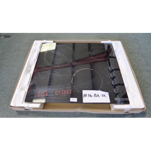 3001 - Bosch 4 Zone Hob  - Model pke611ca3e - (398-150)   * This lot is subject to vat