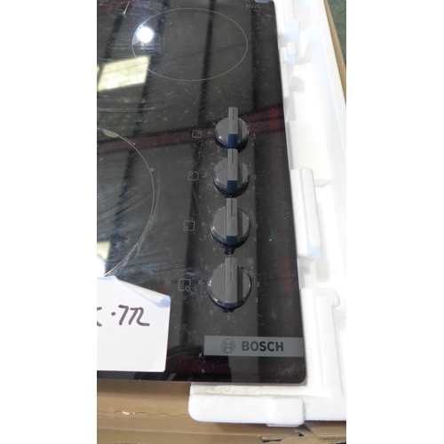 3001 - Bosch 4 Zone Hob  - Model pke611ca3e - (398-150)   * This lot is subject to vat