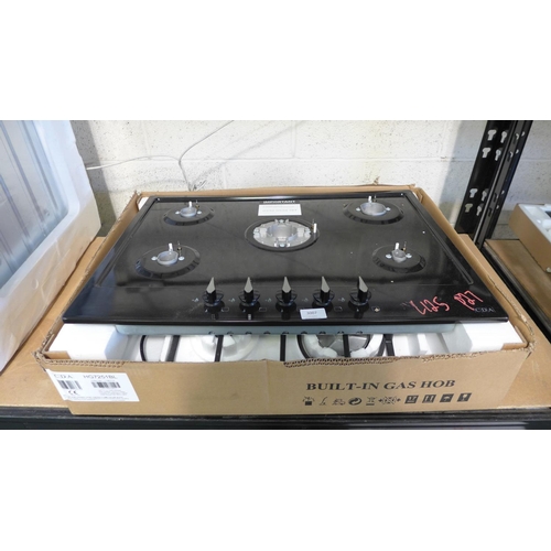 3007 - CDA Gas 5 Burner Hob  H43xW680xD500  -  Model No  HG7251BL  , Original RRP £257.50  inc. vat   (398-... 