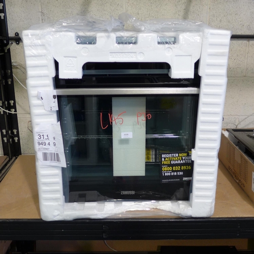 3008 - Zanussi Single Oven - MODEL Z0CND7X1   (398-145)    * This lot is subject to vat