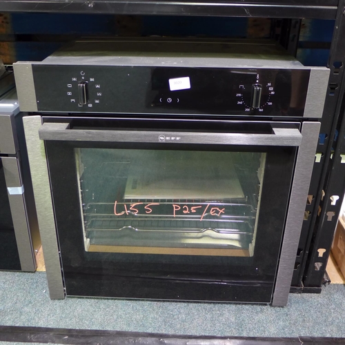 3020 - Neff single oven With Slide 'n' Hide Door - Model B3ACE4HG0B  (398-155)      * This lot is subject t... 