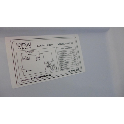 3024 - CDA Integrated Tower Fridge  H1780xW540xD545  -  Model No  FW821  , Original RRP £435.83  inc. vat  ... 