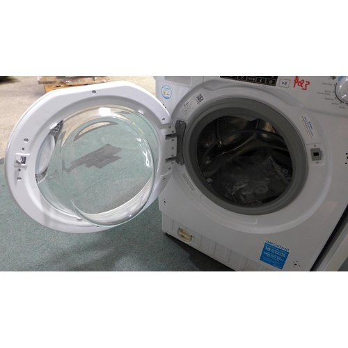 3032 - Candy Integrated Washing Machine (9kg)  -  Model No  CBW 49D1E    (398-110)    * This lot is subject... 