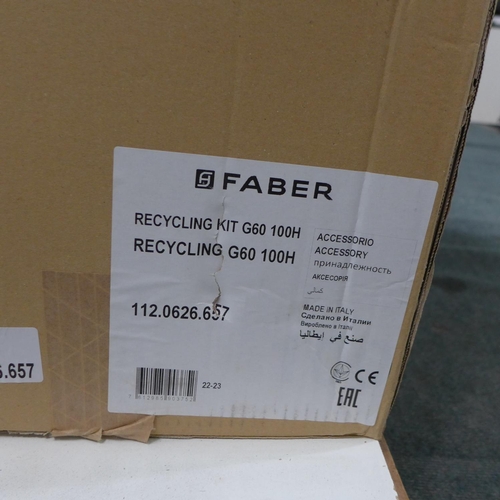 3041 - Faber Complete Recirculating Kit for Galileo , 2x Cooker hoods inc Zanussi (398-135,136)    * This l... 