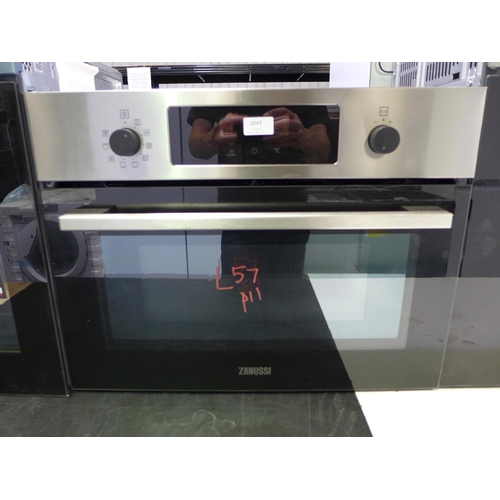 3049 - Zanussi Combi Microwave H455xW595xD567   -  Model No  ZVENM6X2  , Original RRP £499.17  inc. vat   (... 