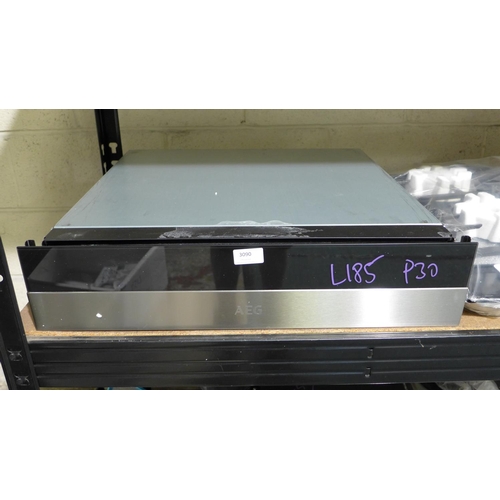 3090 - AEG Warming Drawer H140xW595XD535model no  KDK911424M , Original RRP £457.50inc VAT  (399-185)  * Th... 