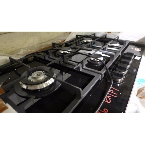 3097 - AEG 5-Zone gas hob (Model: HKB95820NB) (398-176)     * This lot is subject to vat