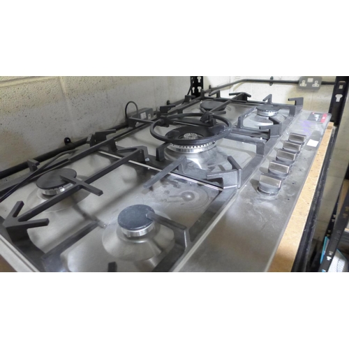 3101 - Neff 5-Zone gas hob (Model: HSG659FSW0)  (399-209)* This lot is subject to vat