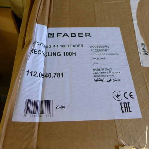 3115 - Faber recycling venting kit (399-207)   * This lot is subject to vat