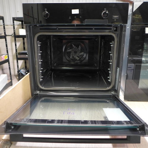 3132 - AEG Single Pyrolytic Oven with SteamBake H594xW595xD567 model no  BPE556220B (Loose Internal Glass) ... 