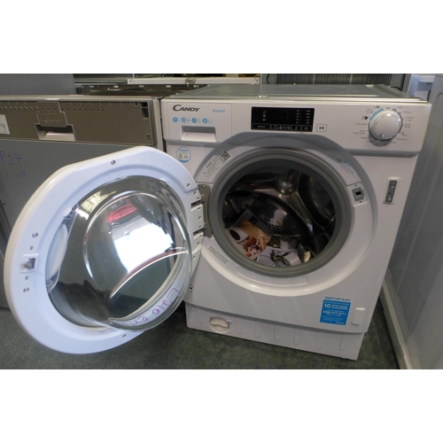 3138 - Candy 9kg Washing Machine (Model: CBW46D1E) (399-210) * This lot is subject to vat