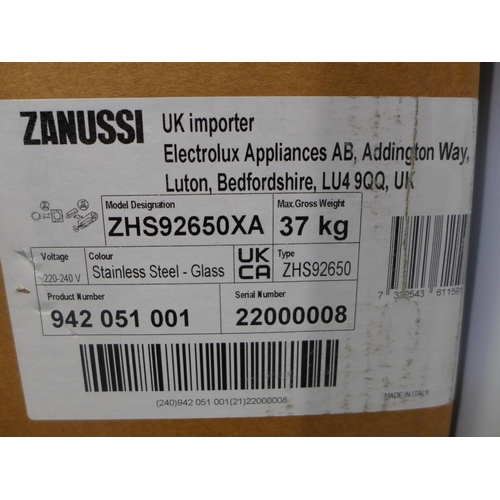 3142 - Zanussi Island Hood H1150xW898xD598 model no  ZHS92650XA , Original RRP £415.83inc VAT  (399-103)  *... 