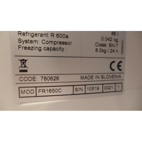 3145 - Smeg integrated under counter freezer (model: FR1650C)