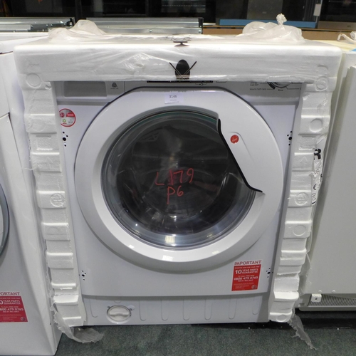 3146 - Hoover H-Wash+Dry 300 Lite washer/dryer (Model: HBD485D1E) (8+5kg)  * This lot is subject to vat