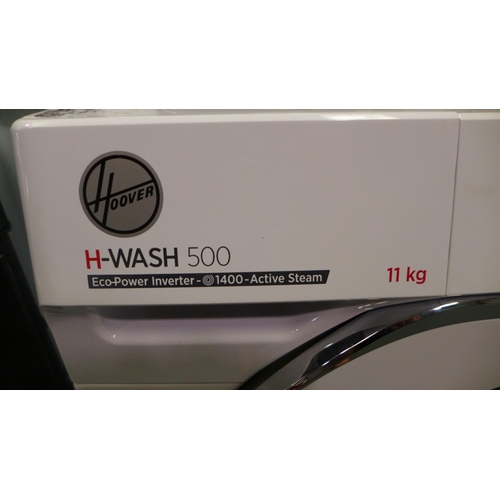 3147 - Hoover H-Wash 500 11kg washer (Model: HWB411AMC) (398-175)    * This lot is subject to vat