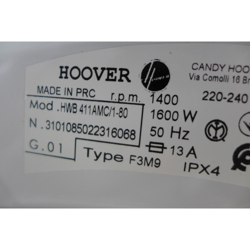 3147 - Hoover H-Wash 500 11kg washer (Model: HWB411AMC) (398-175)    * This lot is subject to vat