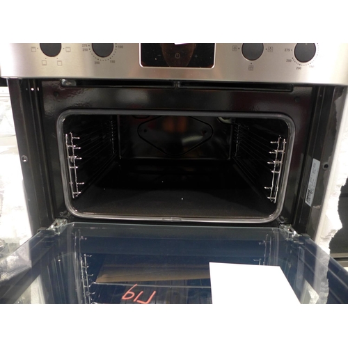 3149 - Zanussi Built In Double Oven H888xW594xD568  -  Model No  ZKHNL3X1  , Original RRP £382.50  inc. vat... 