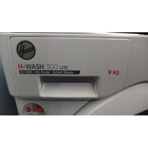 3154 - Hoover H-Wash 300 Lite 9kg washer (Model: HBWS49D1E)  (398-167)     * This lot is subject to vat