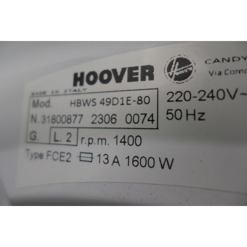 3154 - Hoover H-Wash 300 Lite 9kg washer (Model: HBWS49D1E)  (398-167)     * This lot is subject to vat