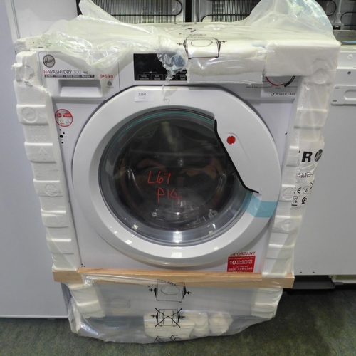 3160 - Hoover H-Wash & Dry 300 Pro Washer/Dryer (9+5Kg) (Model: HBDOS695TAME)  , Original RRP £350.00  inc.... 