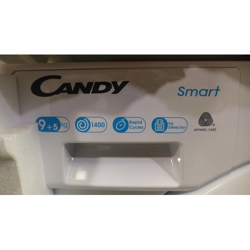 3166 - Candy Integrated Washer Dryer (9+5Kg) H820xW600xD525   -  Model No  CBD 495D1WE  , Original RRP £412... 