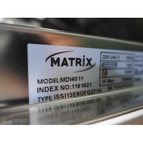 3178 - Matrix Fully Integrated Slimline Dishwasher H820xW448xD550   -  Model No  MDI4011  , Original RRP £2... 