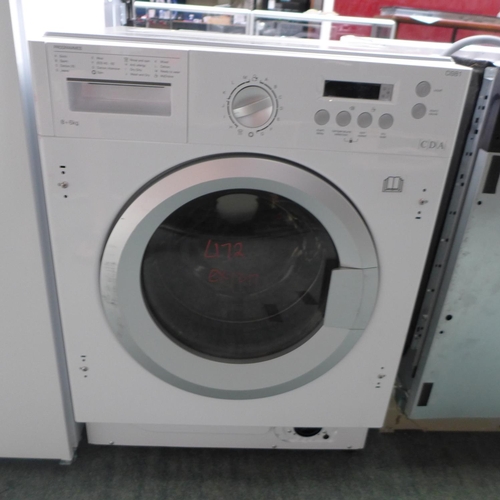 3192 - CDA 8+  6kg washer/dryer - CI981 (398-172)     * This lot is subject to vat