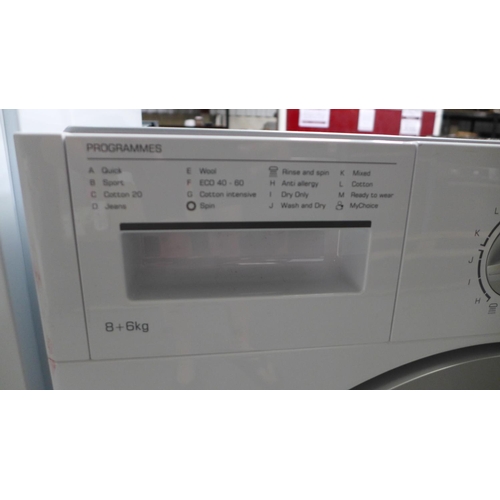 3192 - CDA 8+  6kg washer/dryer - CI981 (398-172)     * This lot is subject to vat