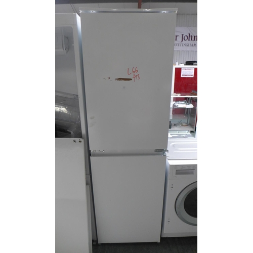 3193 - AEG  50/50 Fridge Freezer (Frost Free), Zanussi 70/30 Fridge Freezer - One Damaged (398-66)    * Thi... 