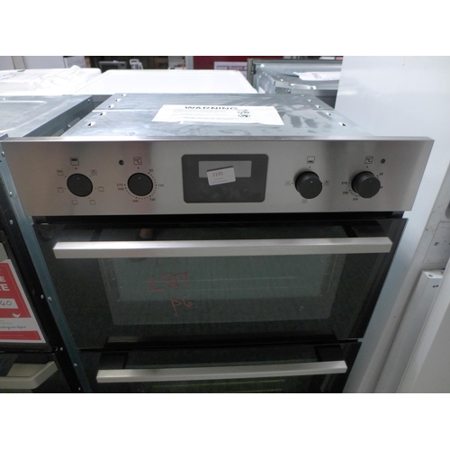 3195 - Zanussi Built In FanCook Double Oven H888xW594xD568   -  Model No  ZKHNL3X1  , Original RRP £382.50 ... 