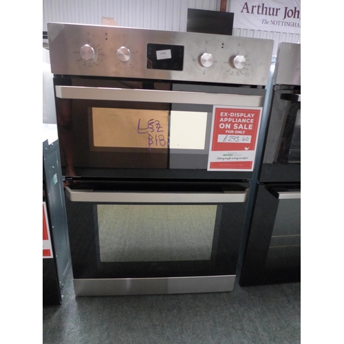 3196 - Matrix Double Fan Oven White model no MD921ss/1 , Original RRP £174.16inc VAT  (399-52)  * This lot ... 