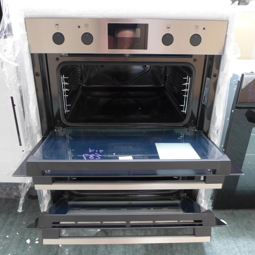 3198 - Zanussi Double Oven - ZPHNL3X1  (399-83)  * This lot is subject to vat