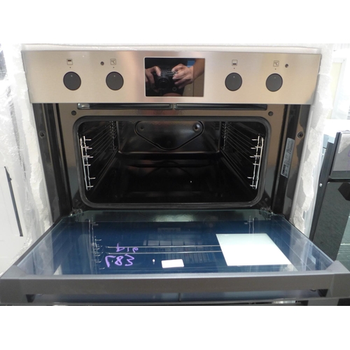 3198 - Zanussi Double Oven - ZPHNL3X1  (399-83)  * This lot is subject to vat