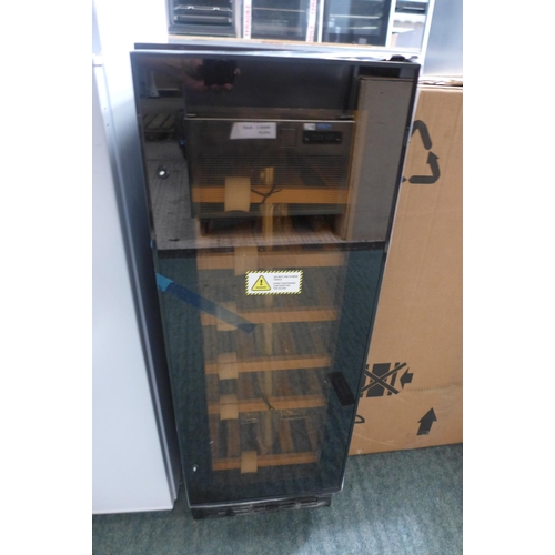 3200 - Viceroy Under Counter 1 Door Wine Cooler H870xW595xD568model no  WRWC60DDBK , Original RRP £582.50in... 