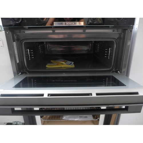 3202 - Bosch Serie 4 Built-In Double Oven H888xW594xD550model no  MBS533BB0B , Original RRP £749.17inc VAT ... 