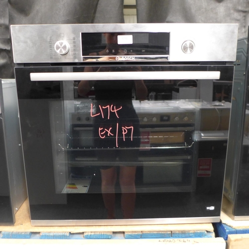 3211 - Bosch single oven - HM5B60F0W -(398-174)     * This lot is subject to vat