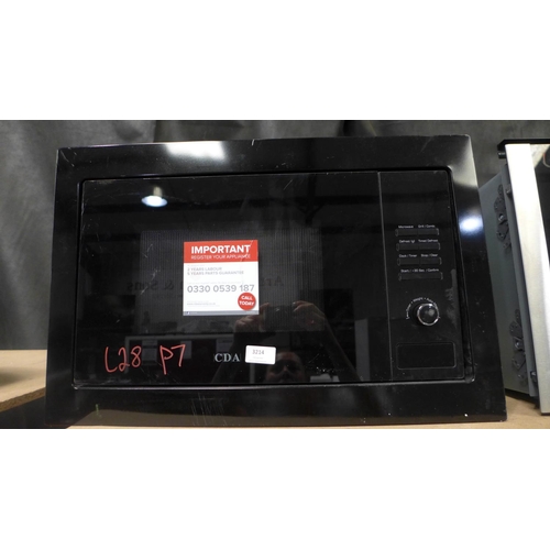 3214 - CDA MICROWAVE  , Original RRP £335.00  inc. vat   (398-28)    * This lot is subject to vat