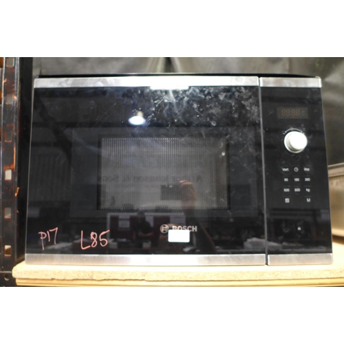 3216 - Bosch Serie 4 Wall Microwave  H382xW594xD317  -  Model No  BFL523MS0B  , Original RRP £332.50  inc. ... 