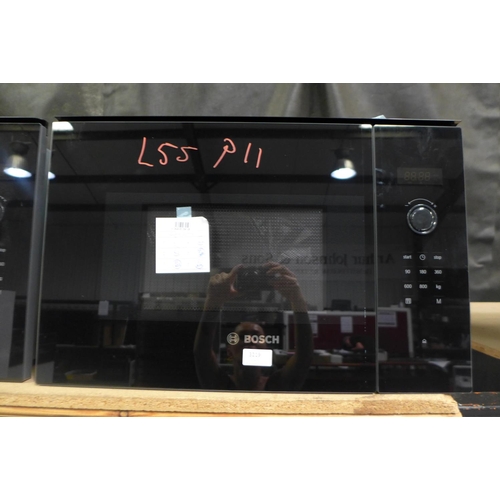 3219 - Bosch Serie 4 Wall Microwave H382xW594xD317   -  Model No  BFL523MB0B  , Original RRP £307.50  inc. ... 