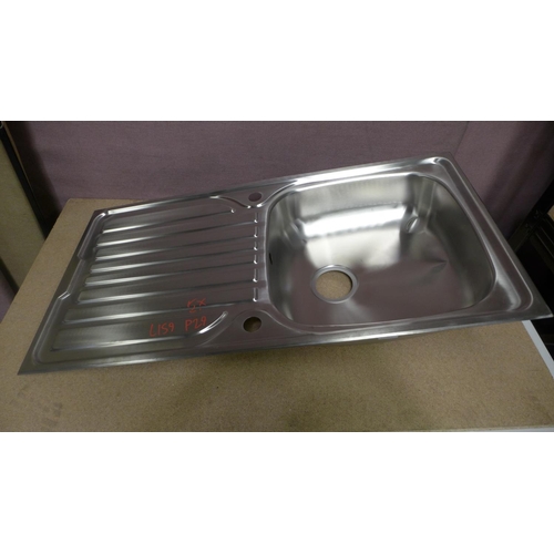 3247 - Stainless Steel Blanco Sink  (398-159)     * This lot is subject to vat