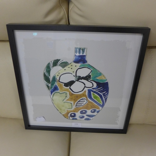 1346 - A John Lewis print ' Picasso Vase'