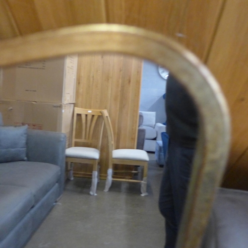 1470 - A John Lewis gold framed mirror