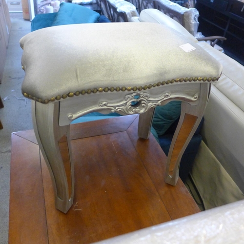 1613 - Four upholstered dressing table stools