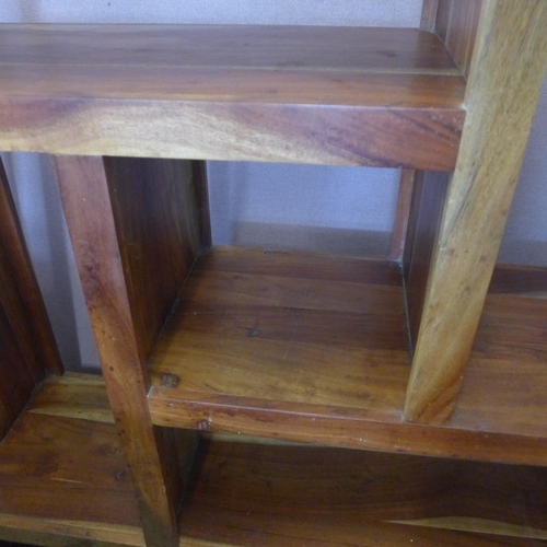 1629 - An Indonesian hardwood nest of two tables