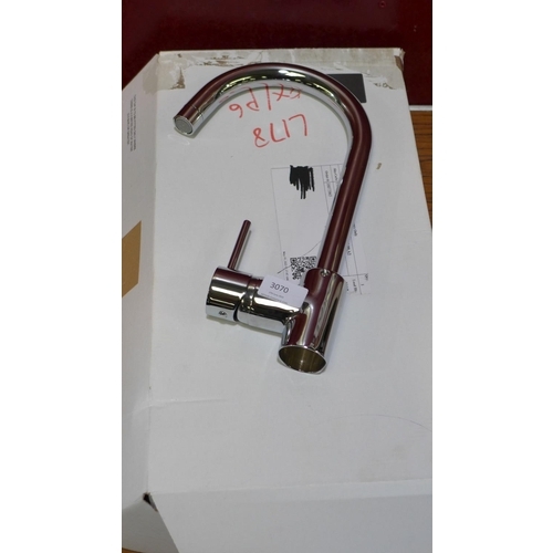 3070 - Artemis Chrome Mixer tap (398-178)     * This lot is subject to vat