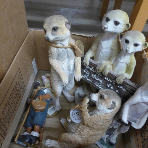 Meerkat figures hot sale