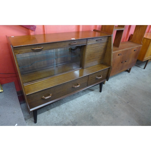 111 - A G-Plan Brandon tola wood highboard