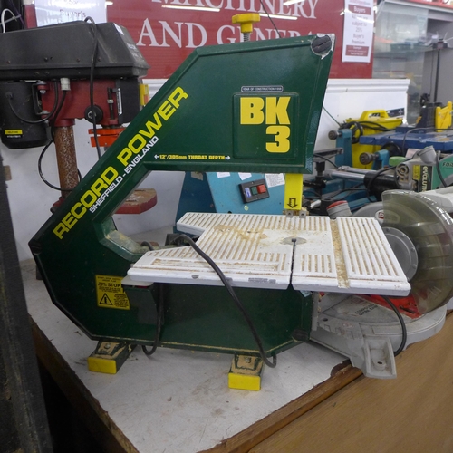 2002 - Record Power BK3 band saw 240v